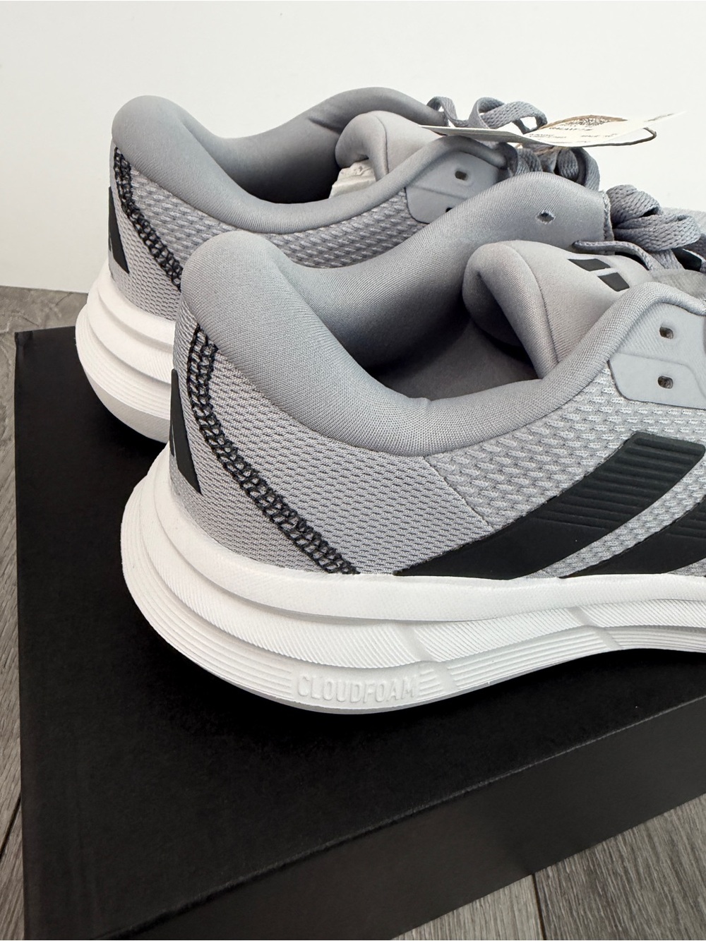 Adidas Men’s Galaxy 7 Running Shoes Gray NWT, Size 10 - Picture 7 of 10